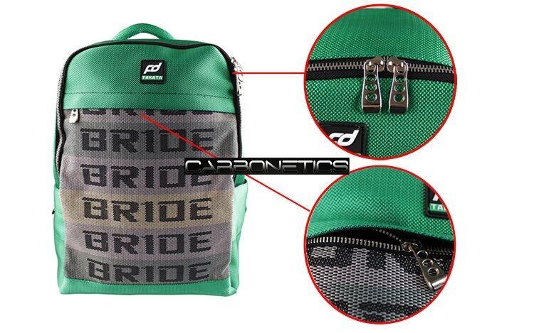VERSION BAG BACKPACK BRIDE WITH GREEN TAKATA HARNESS DRIFT RACE