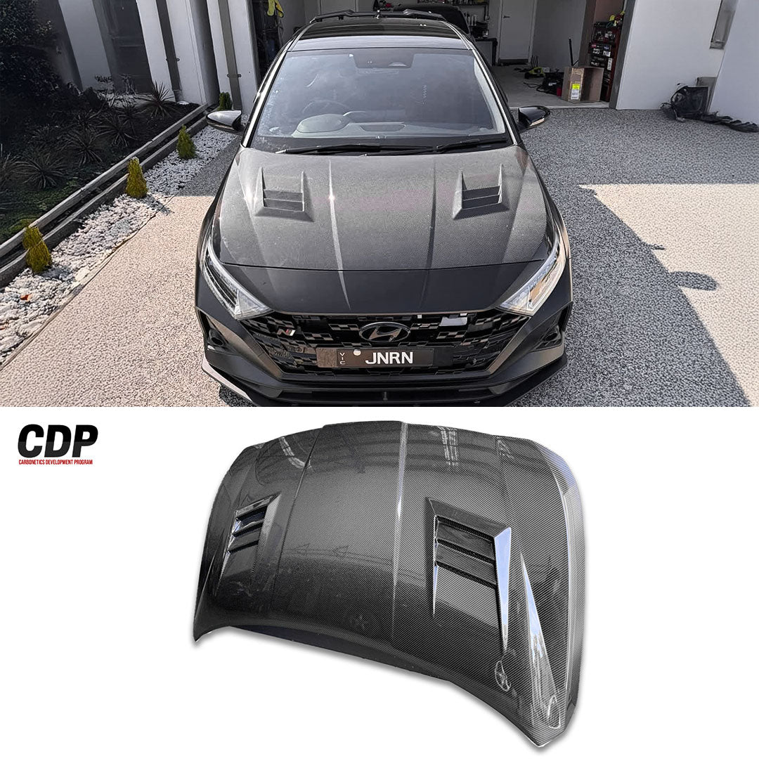 Carbon Fibre Hood for Hyundai I20 N-Spec1