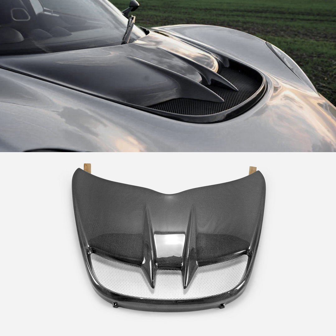 KYNEフロントフェイスTS （M） Sport Style Front Access Panel (Bonnet) For Lotus Exige V6 Cup 430 380