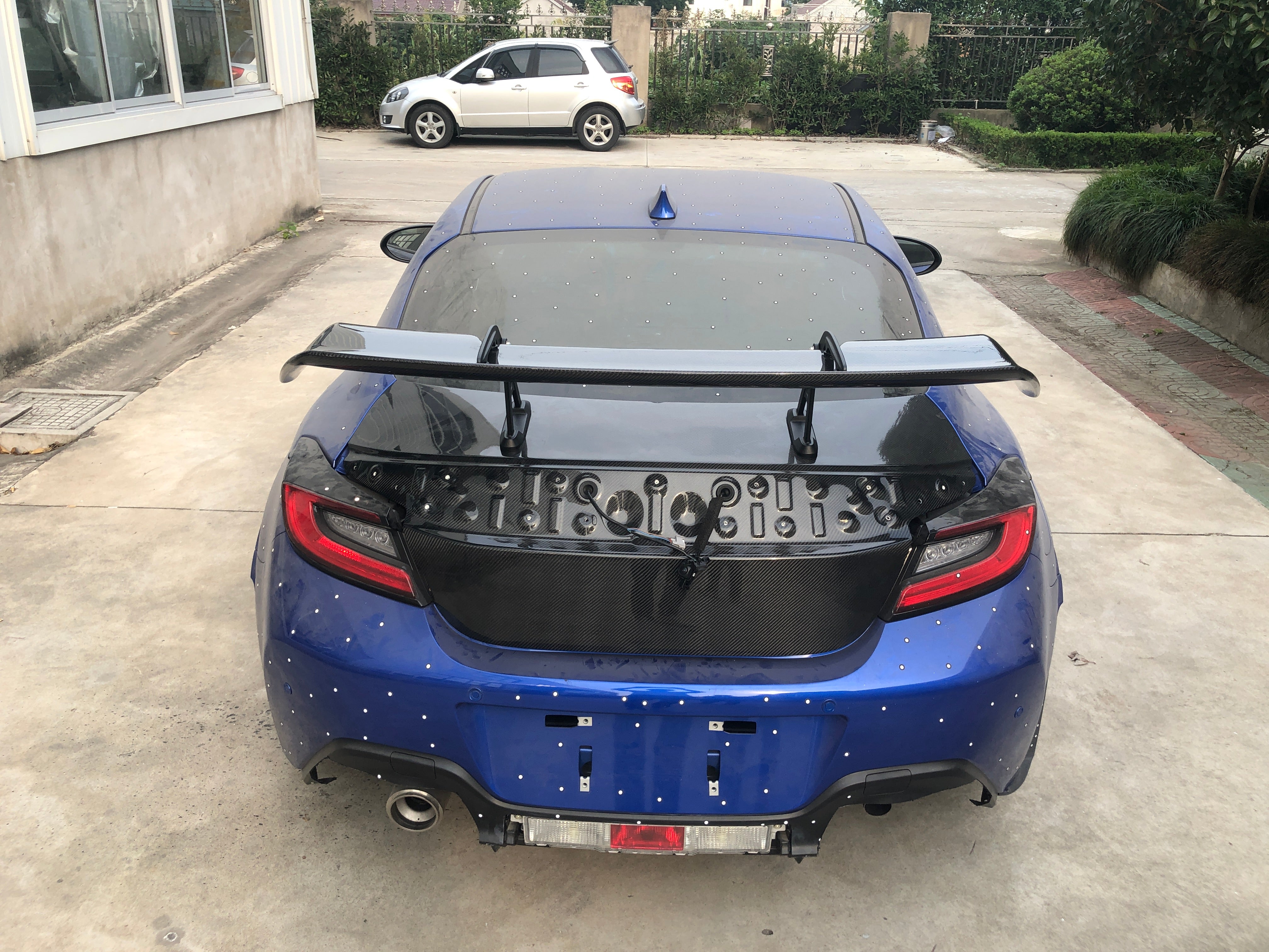 SWAN NECK GT WING W. UPRIGHTS For 22- BRZ ZD8 GR86 ZN8 STI STYLE