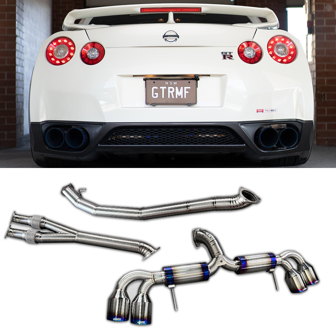 Cirspec Power Cat Back Exhaust System TITAN PRO For Nissan GTR R3