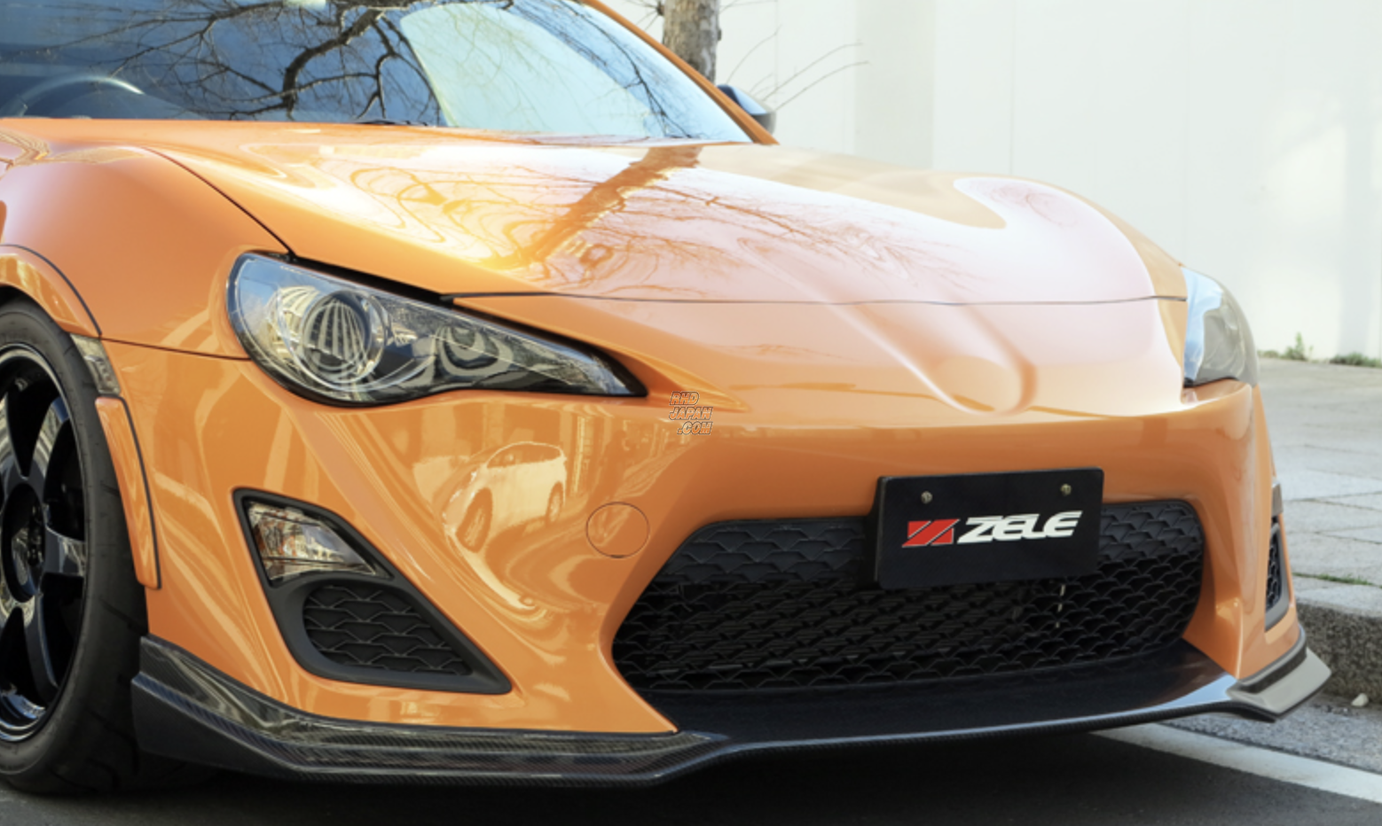 c west brz front lip site ft86club.com C-West Kouki PREPAINTED For Toyota 86 17-21 With 6mm Aluminum Composite Material and CNC Zele Performance Style Front Lip