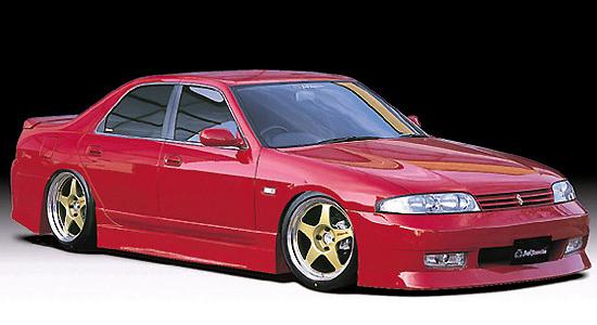 1995-1998 Nissan Skyline R33 Gts 4D Fk Style Side Skirts
