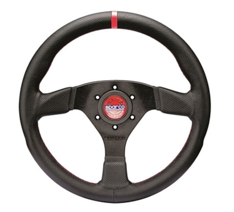 STEERING WHEEL R383 - LEATHER