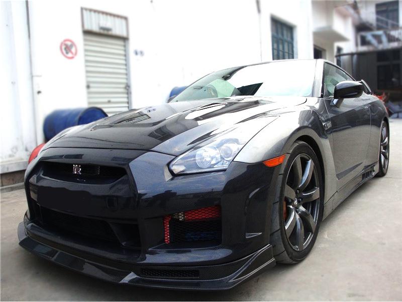2008-2010 Nissan R35 Gtr Cba Lp Style Front Lip Accessories