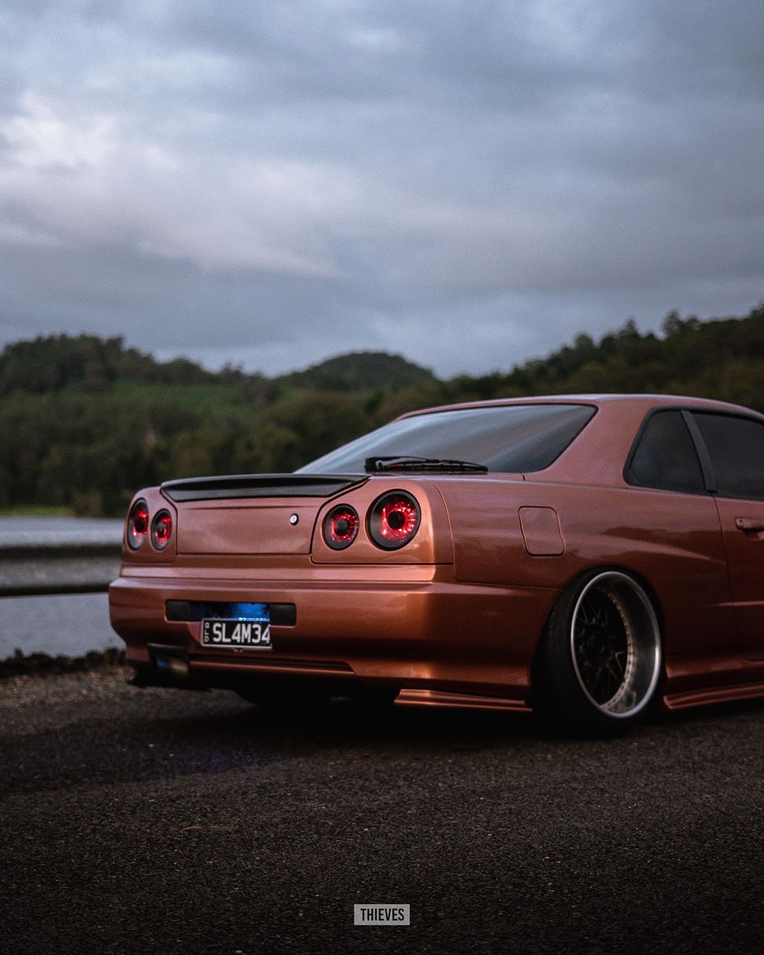 1999-2002 Nissan Skyline R34 Gtt Gtr Mne Trunk Spoiler Accessories