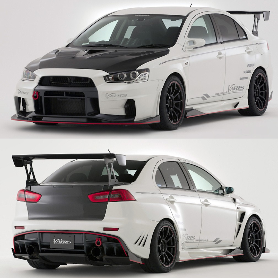 2008-2012 MITSUBISHI LANCER EVOLUTION EVO X VARIS STYLE '17 VER. ULTIMATE KIT