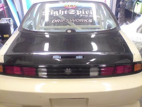 1995-1998 Nissan S14 Zenki S14A Kouki Oem Style Trunk With Brake Light Hole Accessories