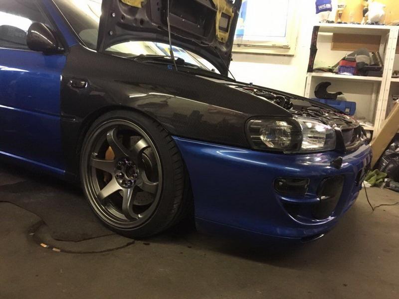 1998-2001 Subaru Impreza Wrx Sti 5-6Th 15Mm Wider Front Fender Accessories