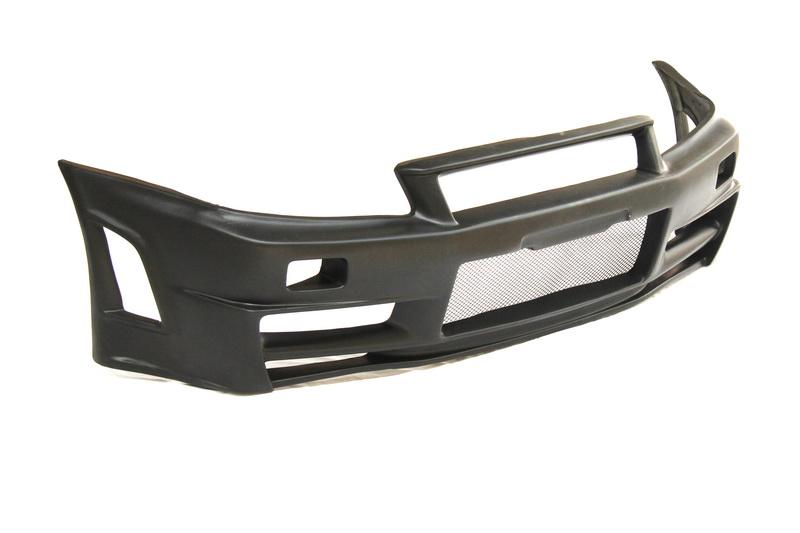 1999-2002 Nissan Skyline R34 Gtr Z-Tune Style Front Bumper Accessories