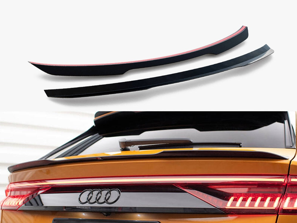 Lower Spoiler CAP Audi Q8 / RSQ8 / SQ8 / Q8 S-Line Mk1 - Maxton Design