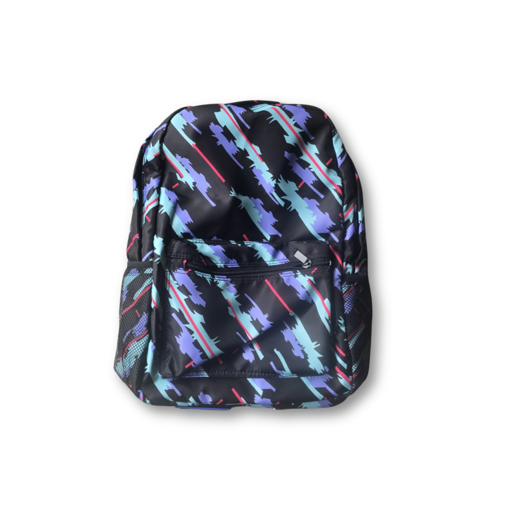 HKS Backpack Black With Pink Straps