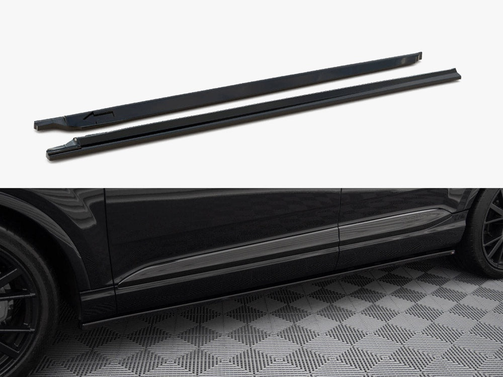 Side Skirts Diffusers V.2 Audi SQ7 / Q7 S-Line Mk2 - Maxton Design
