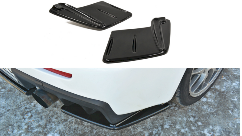 Rear Side Splitters Mitsubishi Lancer Evo X