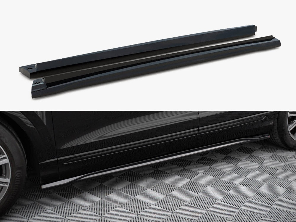 Side Skirts Diffusers V.2 Audi Q8 / Q8 S-Line / SQ8 Mk1 - Maxton Design