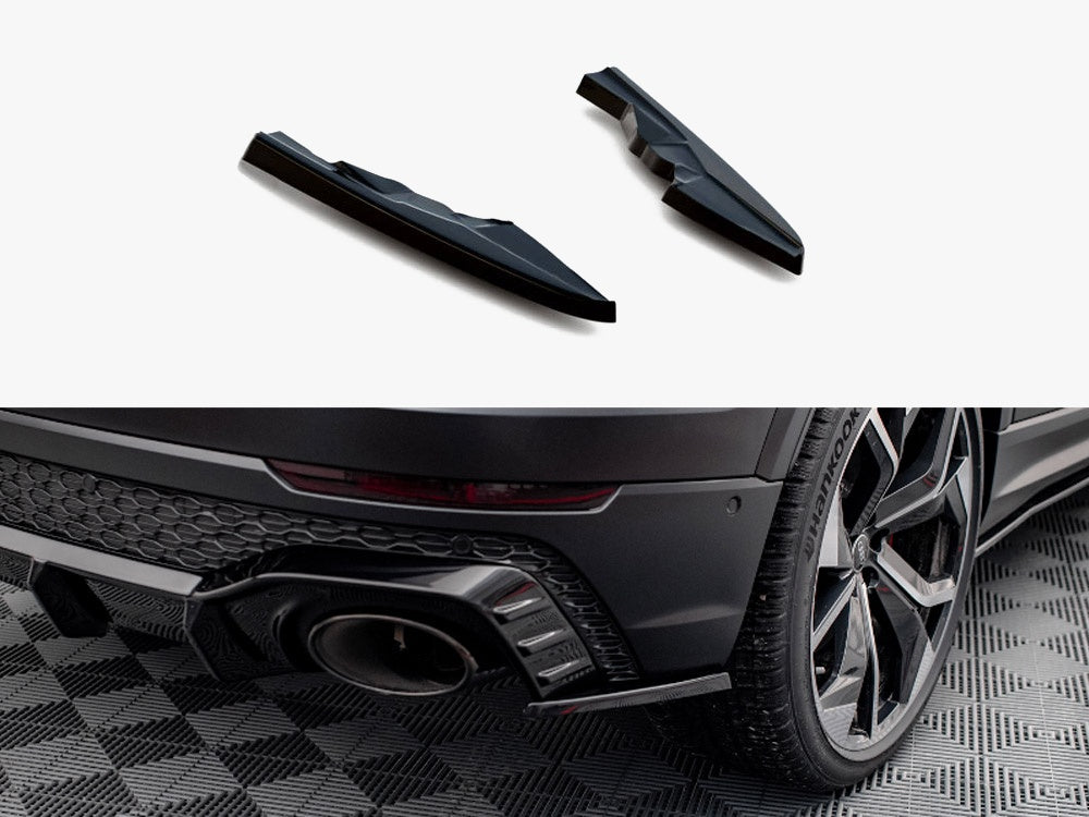 Rear Side Splitters V.2 Audi RSQ8 Mk1 - Maxton Design