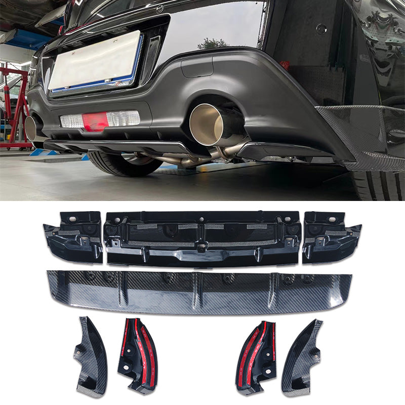 OPTION (OP) STYLE REAR DIFFUSER FOR 22- BRZ ZD8 GR86 ZN8 SUBARU