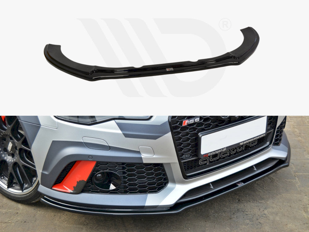 Front Splitter V.1 Audi Rs6 C7 (2013-Up)