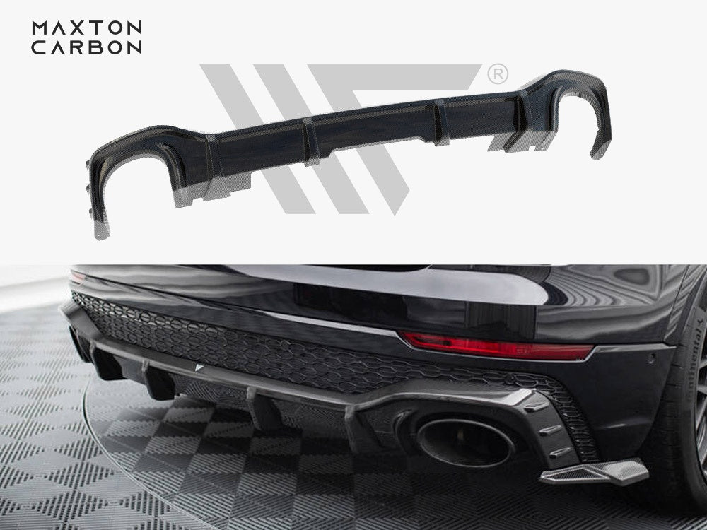 Carbon Fiber Rear Diffuser Audi RSQ8 Mk1 - Maxton Design