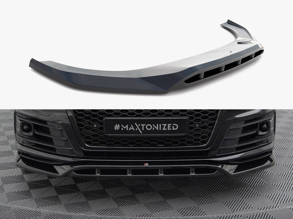Front Splitter V.2 Audi SQ7 / Q7 S-Line Mk2 - Maxton Design