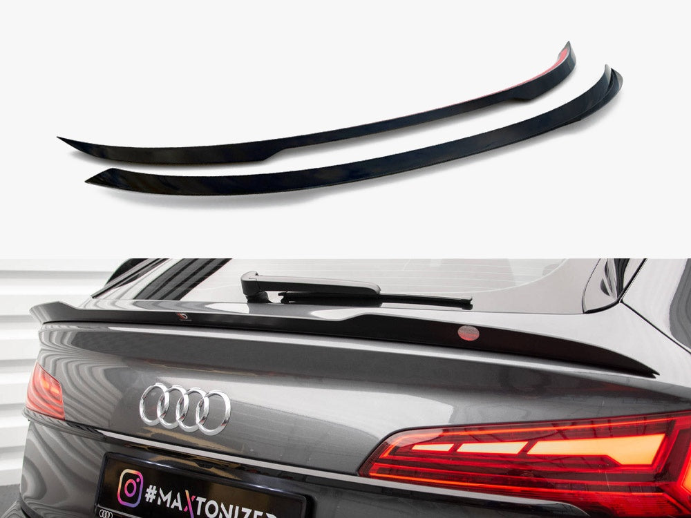Maxton Design Lower Spoiler Cap Audi SQ5 / Q5 S-Line Sportback Mk2 Facelift - Maxton Design