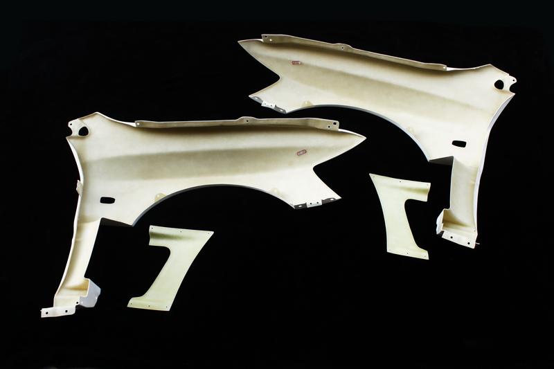 2001-2007 Mitsubishi Lancer Evolution 7-9 Vs Front Fender W/ Side Air Panel Accessories