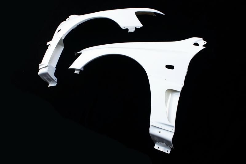 2001-2007 Mitsubishi Lancer Evolution 7-9 Vs Front Fender W/ Side Air Panel Accessories