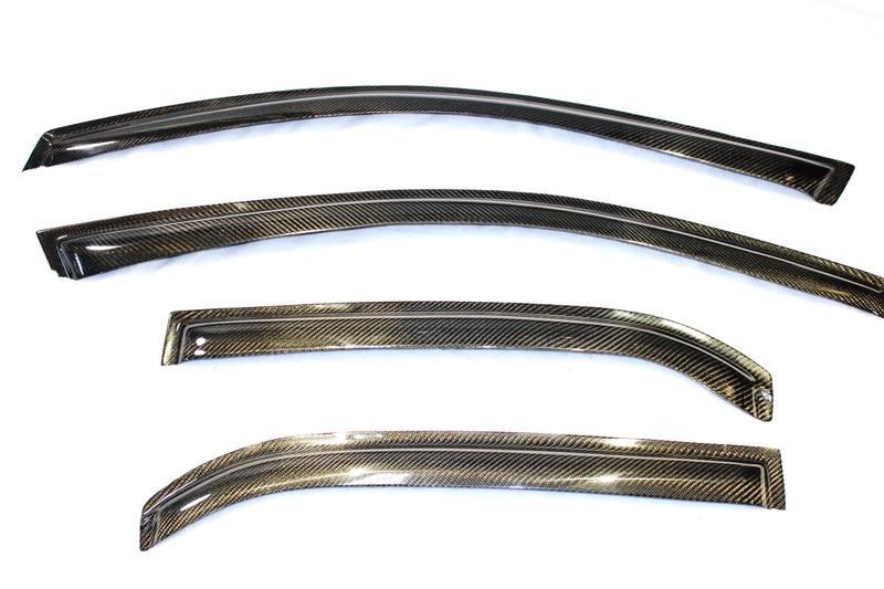 2001-2007 Mitsubishi Lancer Evolution 7-9 Wind Deflect 4Pcs Accessories