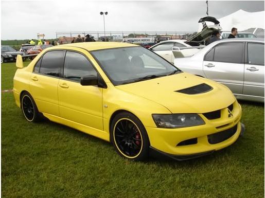 2003-2005 Mitsubishi Evolution 8 Jp Style Front Lip (2Pcs) Accessories