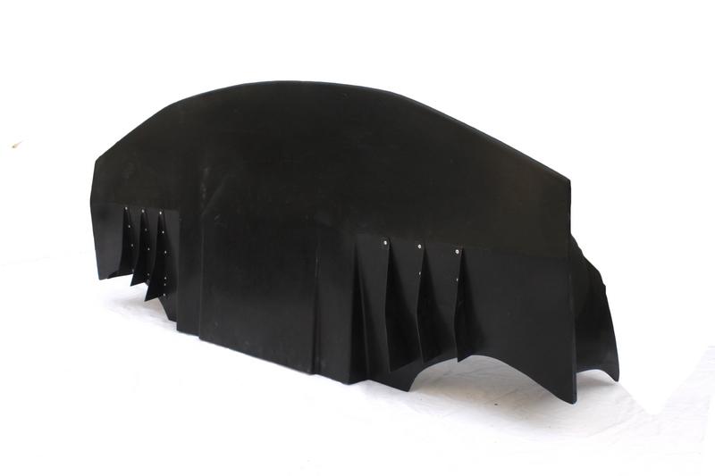 2004-2007 Mitsubishi Lancer Evolution 8-9 Vt Cyber Version Front Bumper Diffuser Accessories