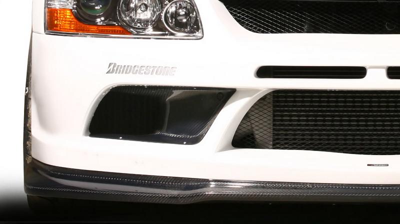 2004-2007 Mitsubishi Lancer Evolution 8-9 Vs 09 Ver Front Bumper Oil Cooler Guide (Only Fits