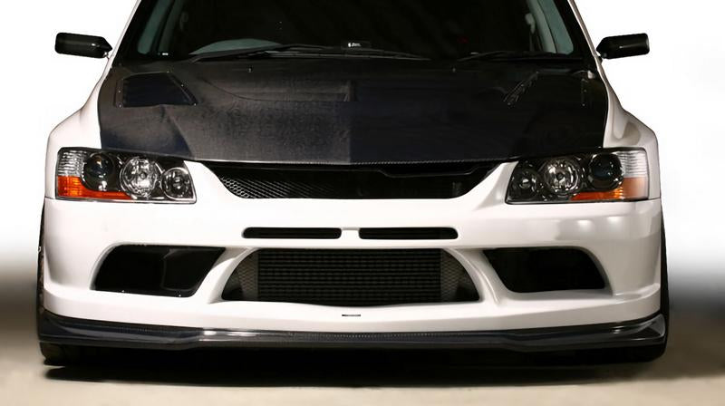 2004-2007 Mitsubishi Lancer Evolution 8-9 Vs 09 Ver Front Diffuser (Only Fits E79107L) Accessories