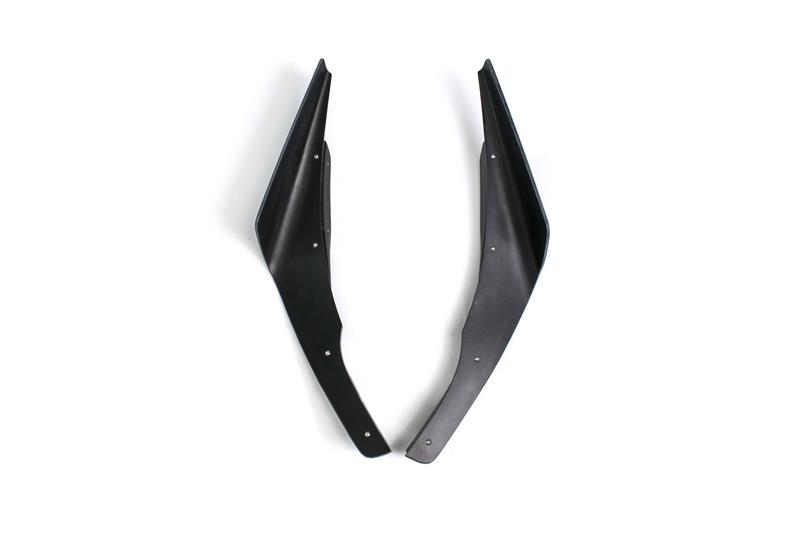 2004-2007 Mitsubishi Lancer Evolution 8-9 Vs 09 Ver Front Canards (Only Fits E79107L) Accessories