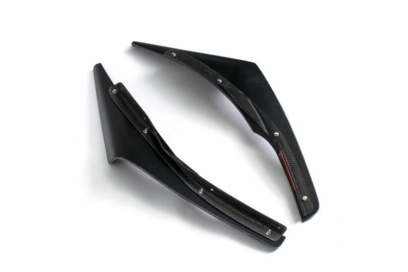 2003-2005 Mitsubishi Lancer Evoulation 8 Oem Front Bumper 2Pcs Canard Accessories