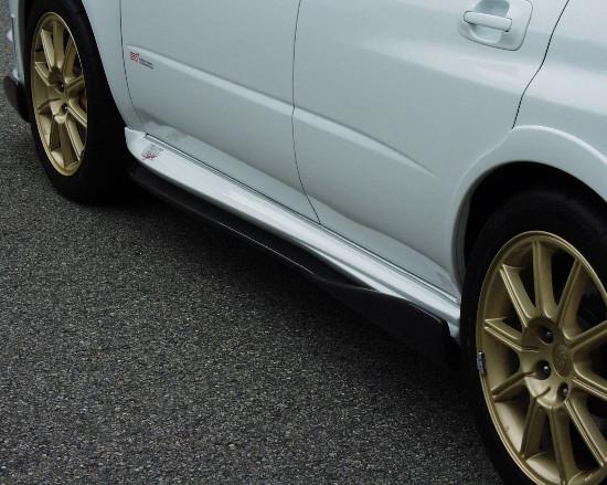 2004-2007 Subaru Impreza Wrx/sti 8-9Th Gda/gdb Cspd Bottom Line Side Skirt Accessories