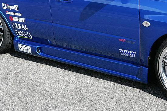 2004-2007 Subaru Impreza Wrx/sti Ings Style Side Skirts Accessories