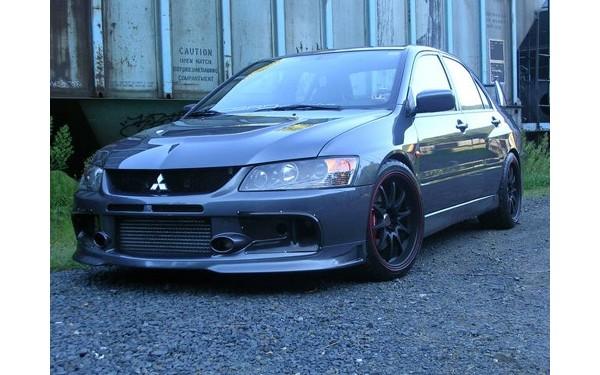 2006-2007 Mitsubishi Evolution 9 Ra Front Bumper Air Ducts Accessories