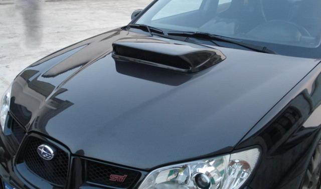 2006-2007 Subaru Impreza Wrx/sti 9Th Oem Style Hood W/ Scoop Accessories