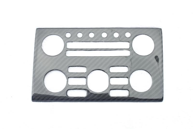 2008-2010 Nissan R35 Gtr Cba Rhd Rsw Style Control Panel Cover Accessories