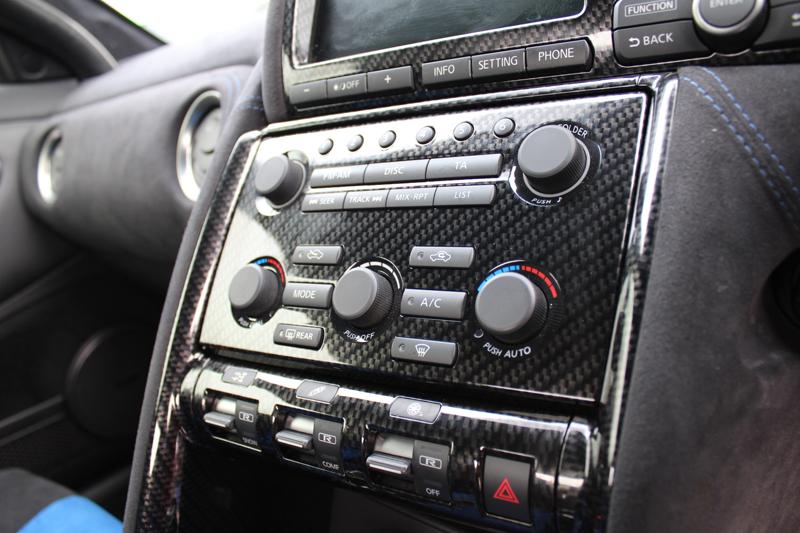 2008-2010 Nissan R35 Gtr Cba Rhd Rsw Style Control Panel Cover Accessories