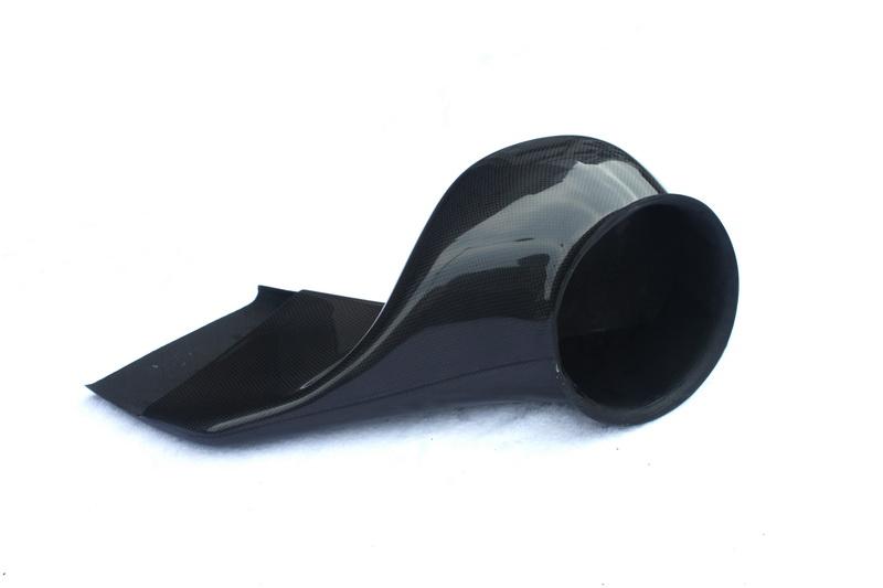 2008-2012 Mitsubishi Lancer Evolution Evo X Gruppe-M Style Air Intake Box W/ Metal Fitting Kit