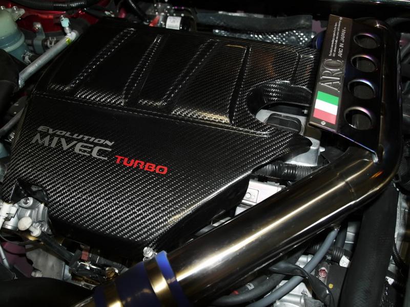 2008-2012 Mitsubishi Lancer Evolution Evo X Engine Cover Accessories