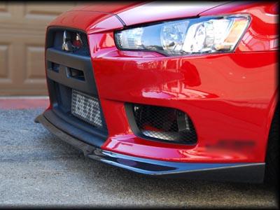 2008-2012 Mitsubishi Lancer Evolution Evo X Ra Front Lip Accessories