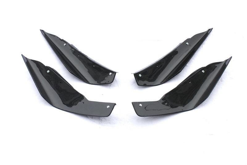 2008-2012 Mitsubishi Lancer Evolution X Vs Wide Body Version Hyper Canard (10 Pcs) Accessories