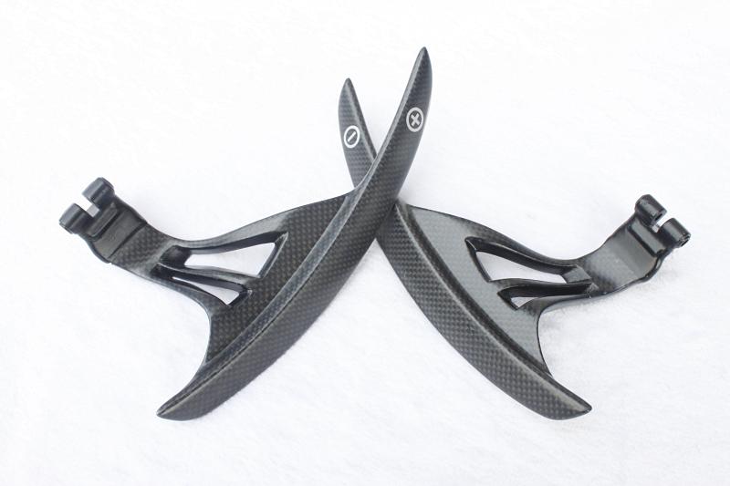 2008-2015 Nissan R35 Gtr Cba Dba Autotecknic Style Lenthened Shift Paddle 1 Pair (1*1 Carbon Fiber
