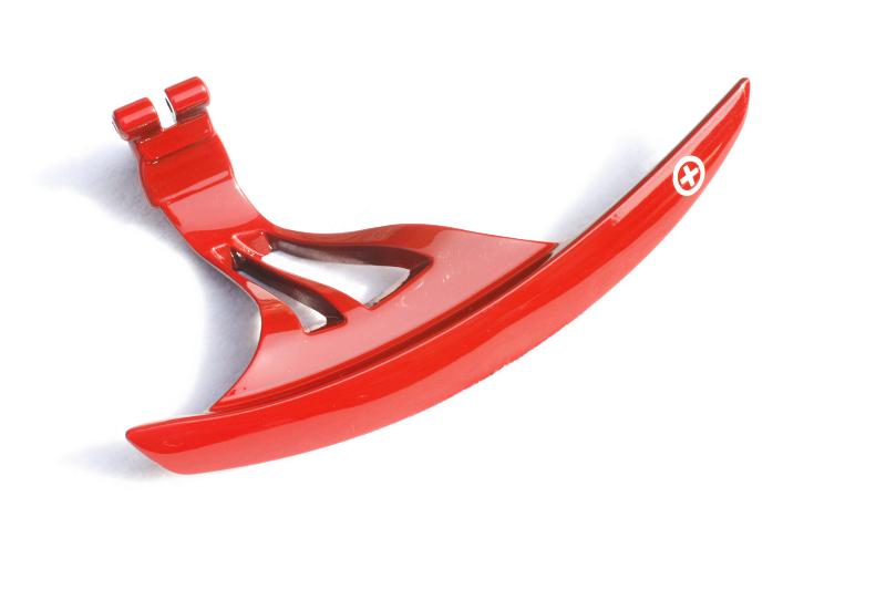 2008-2015 Nissan R35 Gtr Cba Dba Autotecknic Style Lenthened Shift Paddle 1 Pair (Glossy Red)