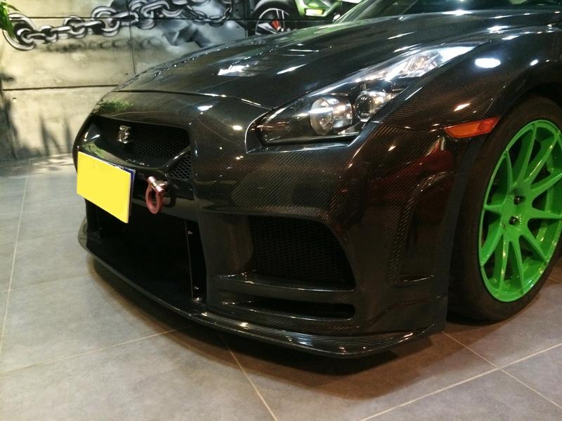 2008-2013 Nissan R35 Gtr Cba Dba Tp Style Wide Front Bumper Accessories