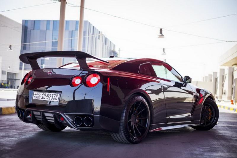 2008-2015 Nissan R35 Gtr Cba Dba Esprit Style Rear Spoiler Accessories