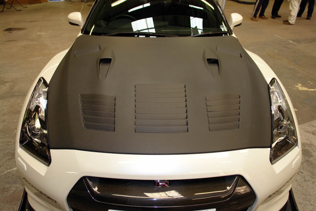 2008-2015 Nissan R35 Gtr Cba Dba Gtii Style Hood Accessories