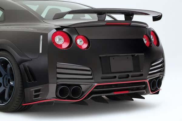 2008-2015 Nissan R35 Gtr Cba Dba Vs Hyper Narrow Rear Wing W/ Base 1520Mm Accessories